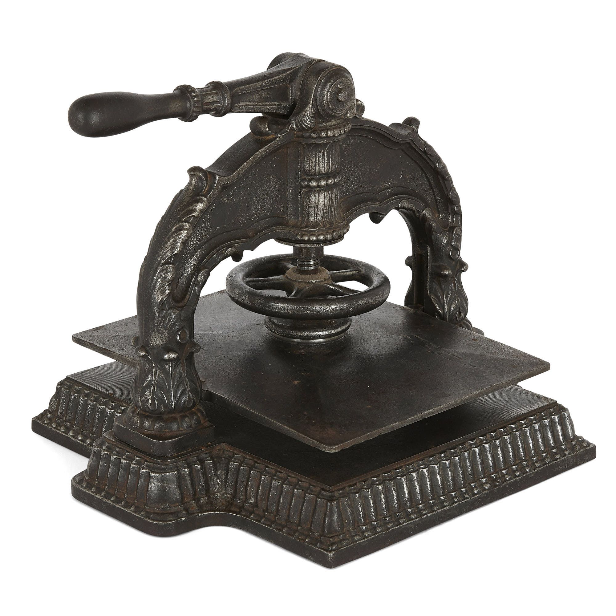 French Iron Book Press – Antiquities Warehouse