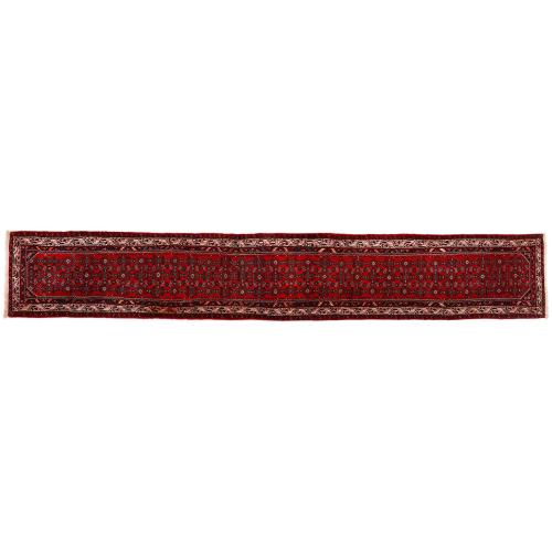 Very large Persian Hamedan runner rug