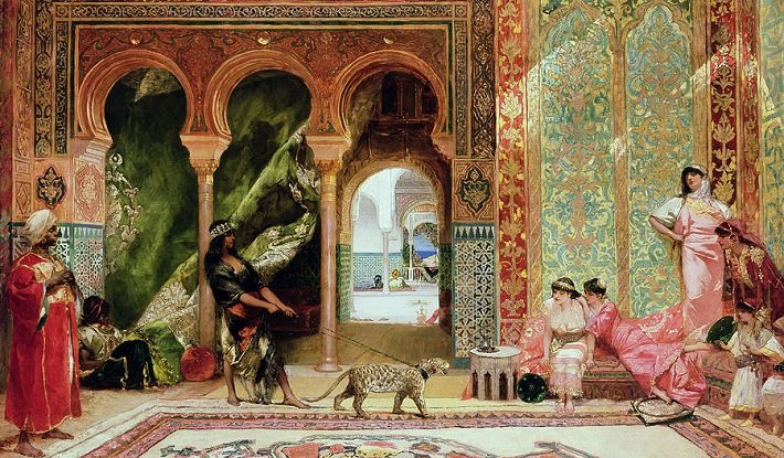 delacroix orientalist paintings